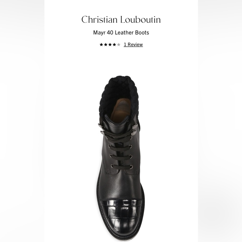Christian Louboutin boots